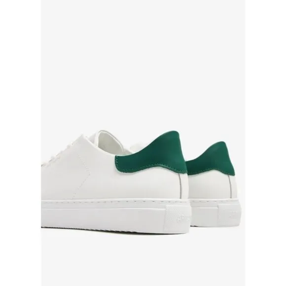 Axel Arigato Clean 90 Sneakers in White &amp; Green 44 with box Mens Athletic Shoes