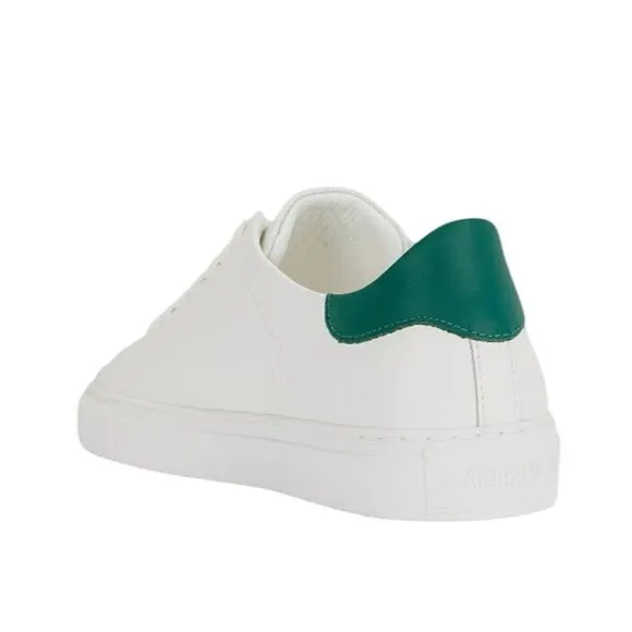 Axel Arigato Clean 90 Sneakers in White &amp; Green 44 with box Mens Athletic Shoes