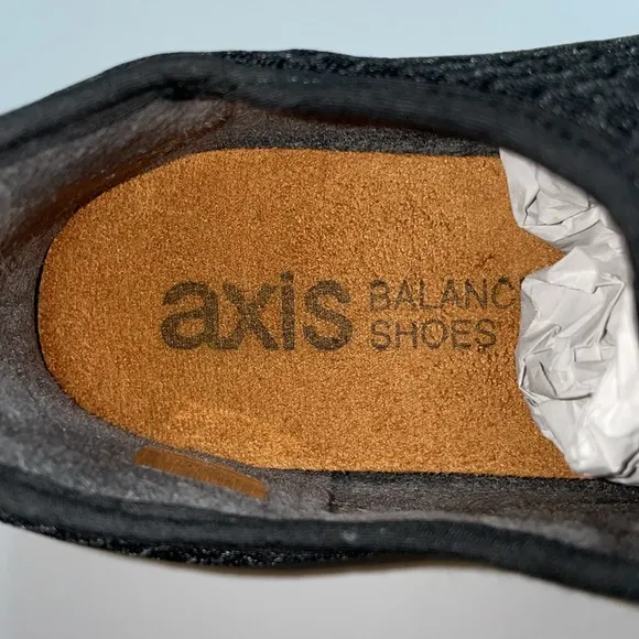 Axis The Clinically Proven Stabilized Walking Shoes Color Black 6 New