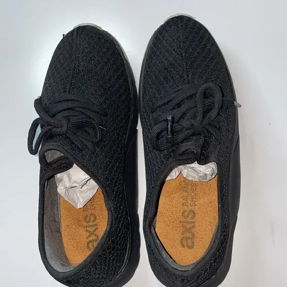 Axis The Clinically Proven Stabilized Walking Shoes Color Black 6 New