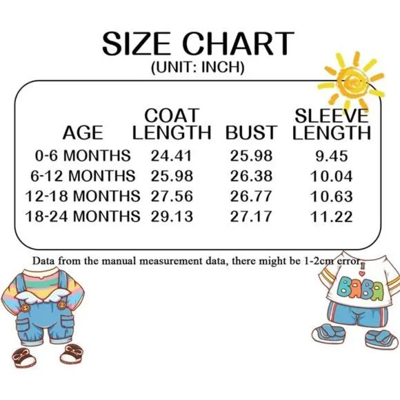 Baby Girl Winter Snowsuit Toddler Jacket Clothes Jumpsuit Hoodied