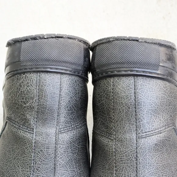 Balenciaga Arena Black Leather Mens 11 High Tops