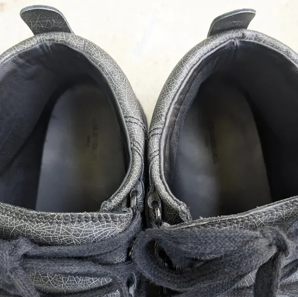 Balenciaga Arena Black Leather Mens 11 High Tops