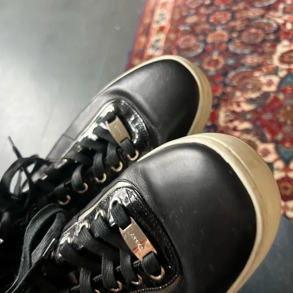 Bally Eroy Black Silver High Tops Sneakers size 10