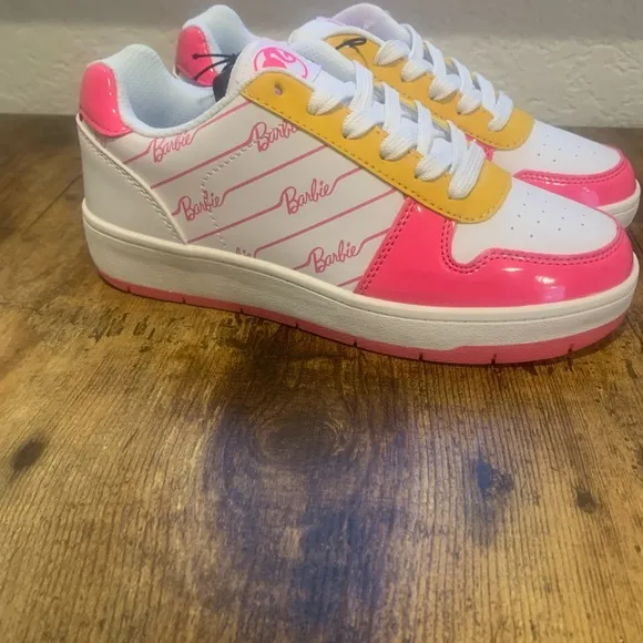 Barbie Tennis Shoes NWT Authentic Barbie Logo Sneackers