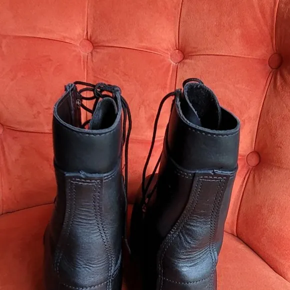 Bates US Navy DuraShocks Oil Resistant Steel Toe 9&quot; Men's Boots Size 8.5
