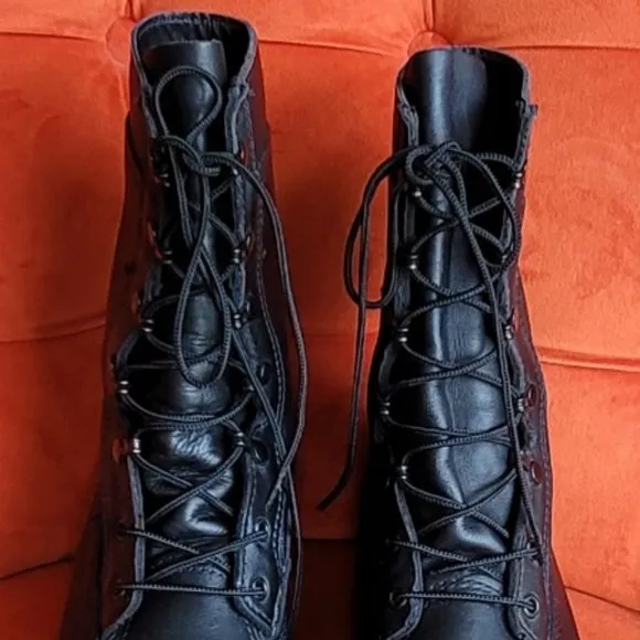 Bates US Navy DuraShocks Oil Resistant Steel Toe 9&quot; Men's Boots Size 8.5