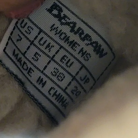 BEARPAW ABBY HICKORY Women mini boots short fleece Sherpa buckle slip on shoes