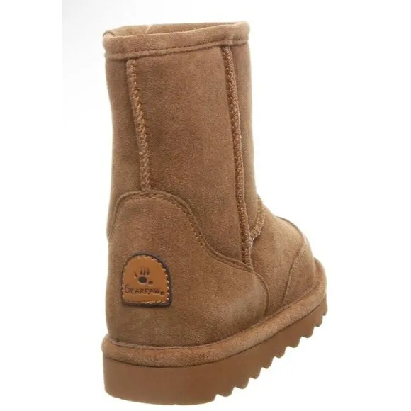Bearpaw Brady Boot Youth Size 3 Hickory II Tan 2166Y New
