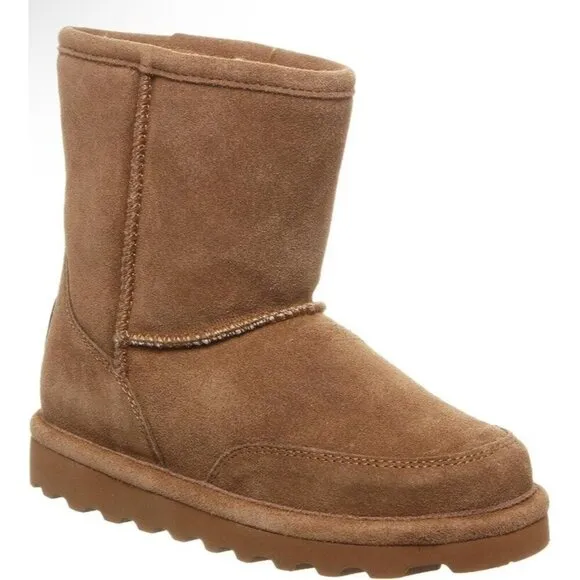 Bearpaw Brady Boot Youth Size 3 Hickory II Tan 2166Y New