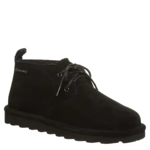 BEARPAW WOMEN'S SKYE BLACK SIZE 8 | WOMEN'S CHUKKA BOOTIE | WOMEN'S SLIP ON