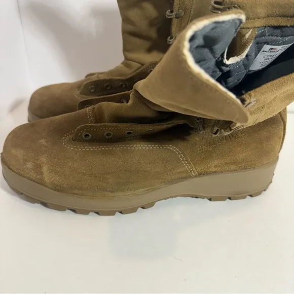 Belleville 600 Gore-Tex Steel Toe Combat Boots Mens 12.0 R Coyote C775ST