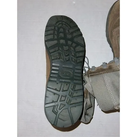 Belleville 600 ST 7.5R ASTM F2413-05 Steel Toe Boots Vibram Sole Sage Gr…