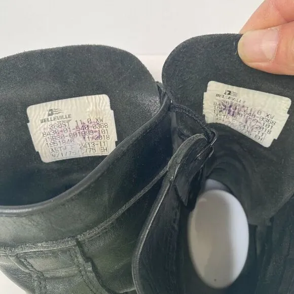 Belleville Combat Boots Steel Toe Tactical F360ST Size 11 Women's  Black