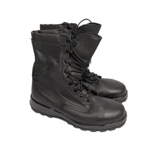 Belleville Mens Size 10.5 R Black Steel Toe Boots ASTM F 2413-05 Vibram Soles