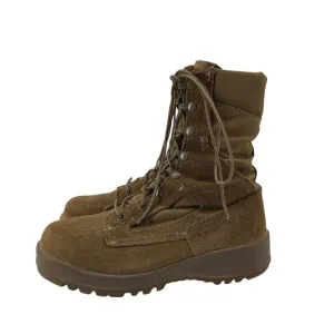 Belleville Size 5.5 Combat Boots Steel Toe Suede Lace Up