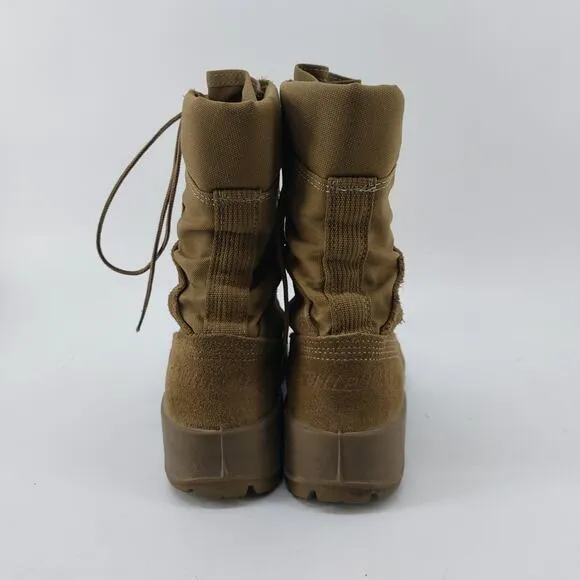 Belleville Size 5.5 Combat Boots Steel Toe Suede Lace Up