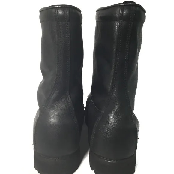Belleville Steel Toe Black Leather Gore Tex Boots