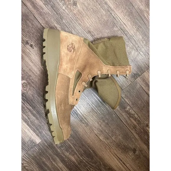 Belleville USMC Mojave Steel Toe Boots 550ST Brown Leather 11.5