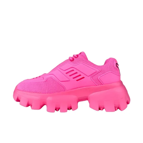Berness Remi Hot Pink Chunky Sneakers NWT 7