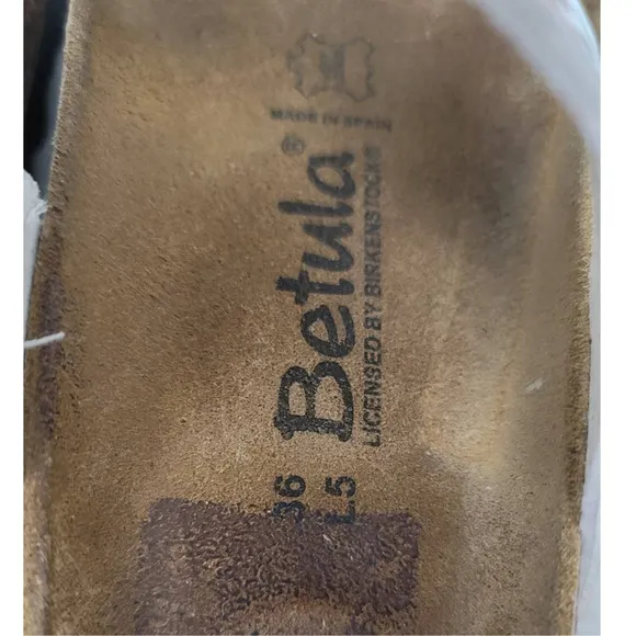 Betula by Birkenstock Birko-Flor Multi Color Floral Sandal 36- 5/5 1/2