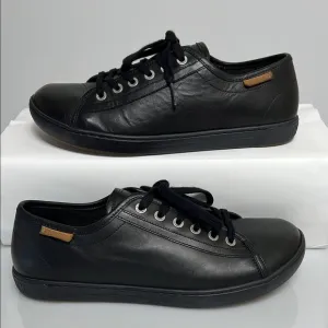 Birkenstock Arran Black Leather Sneakers Size 41R Womens 10 / Men 8  Almost New!