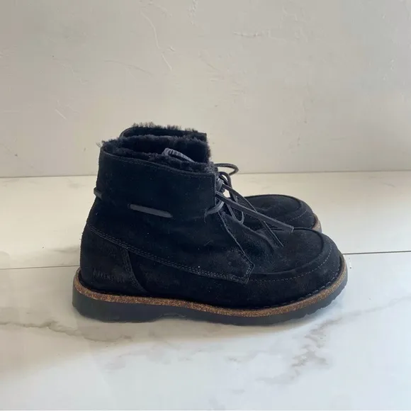 Birkenstock Bakki Black Suede Boots EU 37 / US 6