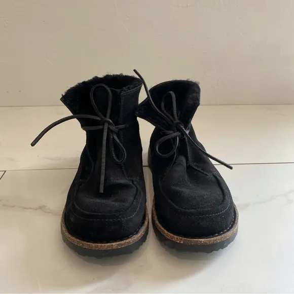 Birkenstock Bakki Black Suede Boots EU 37 / US 6