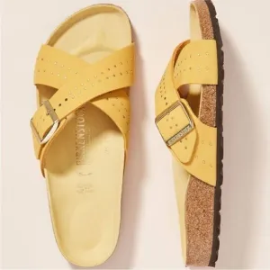 Birkenstock Siena Riveted Sandals Yellow EU 37