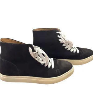 Black High-Top Sneakers