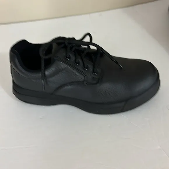 Black Work By Red Wing  Steel Toe Slip Resistant Shoes Size 9WW  NIB