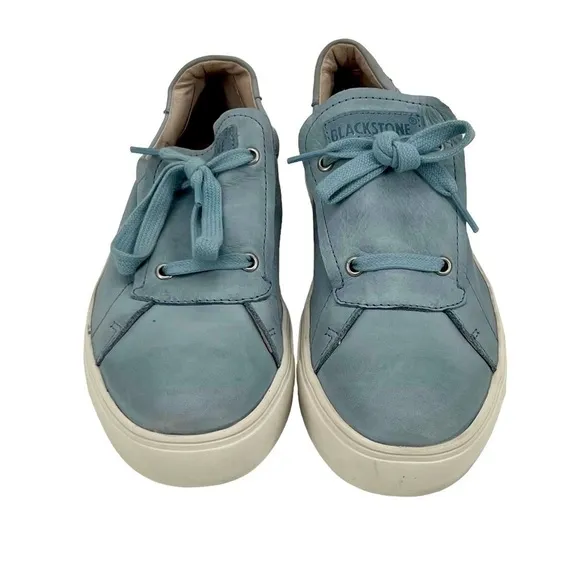 Blackstone Sky Blue Lace Up Sneakers Size 38 Women’s