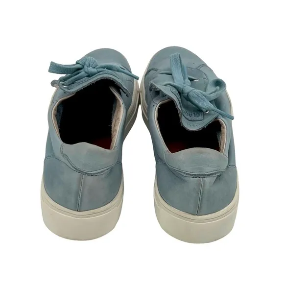 Blackstone Sky Blue Lace Up Sneakers Size 38 Women’s
