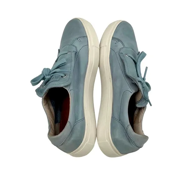 Blackstone Sky Blue Lace Up Sneakers Size 38 Women’s