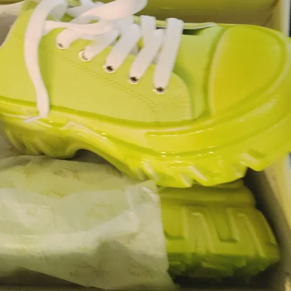 Blog Lime Platform Sneakers New In Box Brought From Akira
