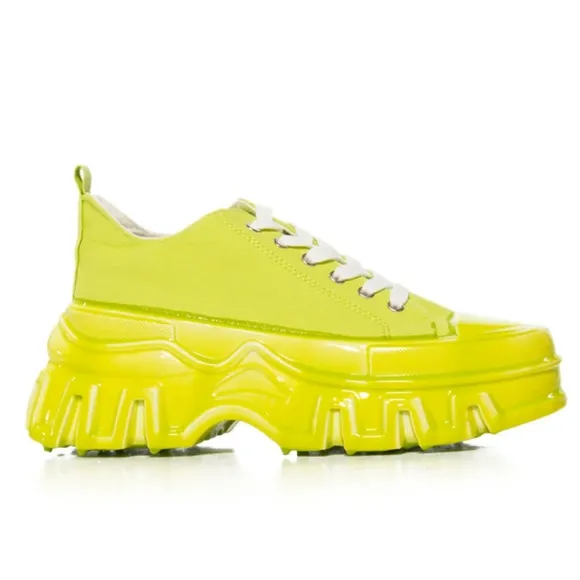 Blog Lime Platform Sneakers New In Box Brought From Akira