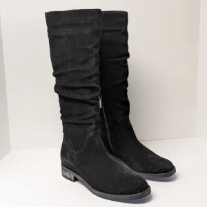 Blondo Erika Knee High Boots, Black Suede, Women's 9.5 M
