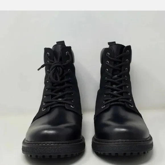 Blondo Men's Waterproof Ankle Boots Black  Lace Up B1172 014  New Multi Sizes