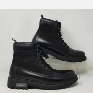 Blondo Men's Waterproof Ankle Boots Black  Lace Up B1172 014  New Multi Sizes