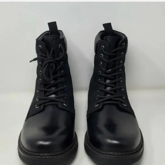 Blondo Men's Waterproof Ankle Boots Black  Lace Up B1172 014  New Multi Sizes