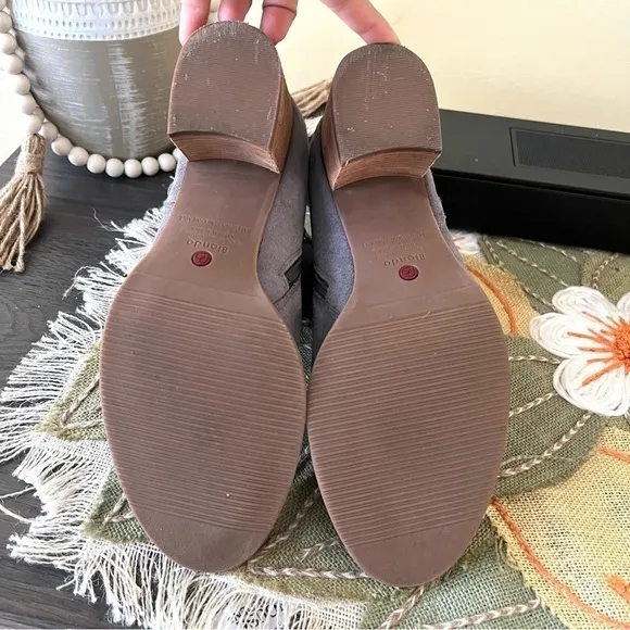 Blondo Nina Suede Waterproof Ankle Boots Size 10