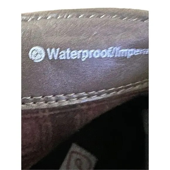 Blondo Waterproof Nubuck Ankle Boots Size 8 1/2