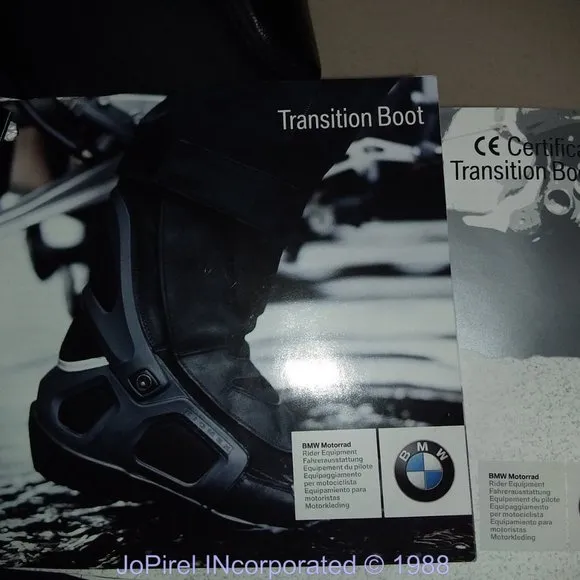 BMW Unisex Motorrad Gortex Stiefel Transition Boots Size 38 /6.5 726076791