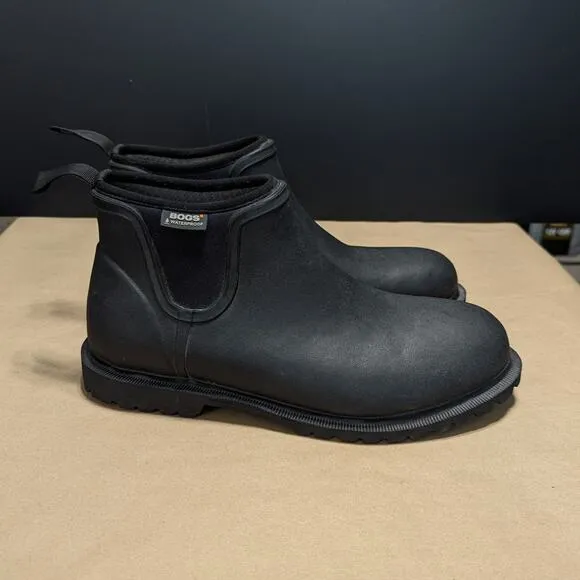 Bogs Carson Low Waterproof Rain Boots Black Mens 9 Outdoors Gorpcore Minimalist