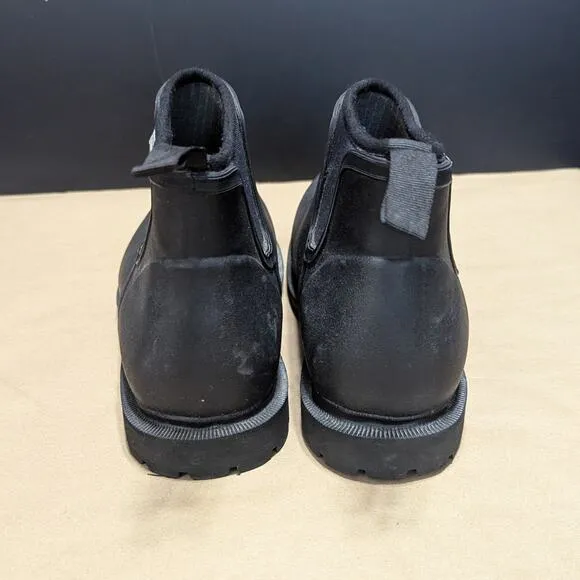 Bogs Carson Low Waterproof Rain Boots Black Mens 9 Outdoors Gorpcore Minimalist