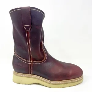 Bonanza 10&quot; Wellington Goodyear Welt Brown Leather Mens Work Boots BAT102