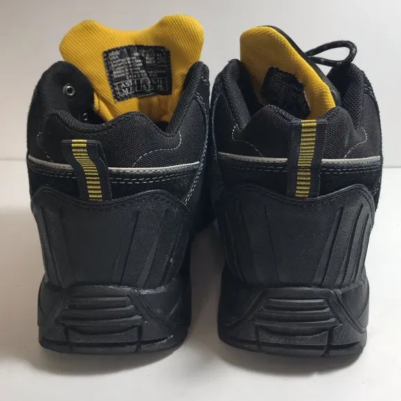Brahma Kane Black Leather Work Safety Steel Toe Boots