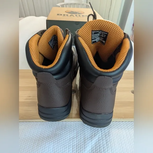 Brahma Men's Liner  Steel Toe Work Boots Slip Resis Multiple Sizes  11.5