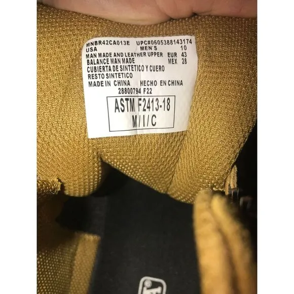Brahma Mens Steel Toe Work‎ Boots, Brand New Never Worn! Size 10