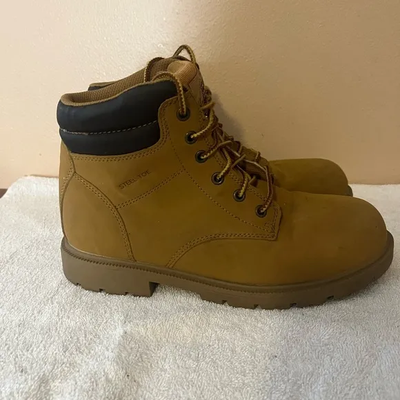 Brahma Steel Toe Boots Sz 10